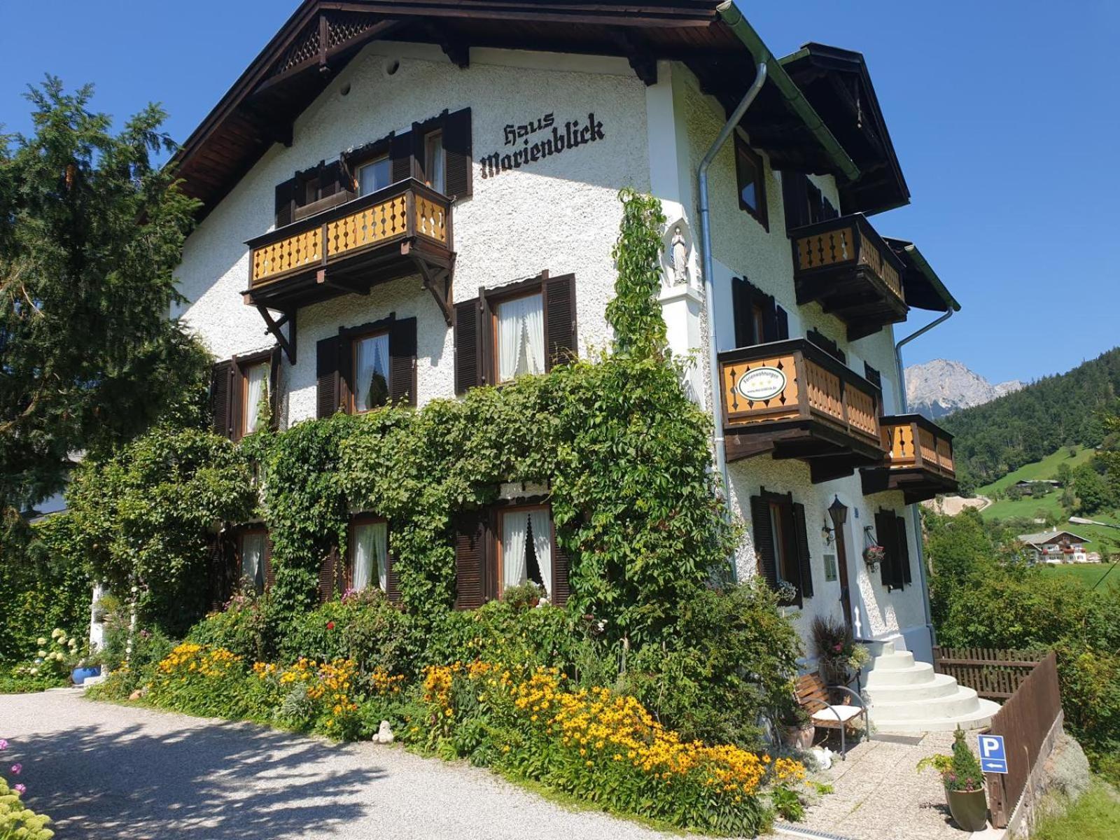 Haus Marienblick Apartment Berchtesgaden Exterior foto